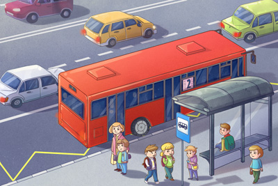 Автобусная остановка